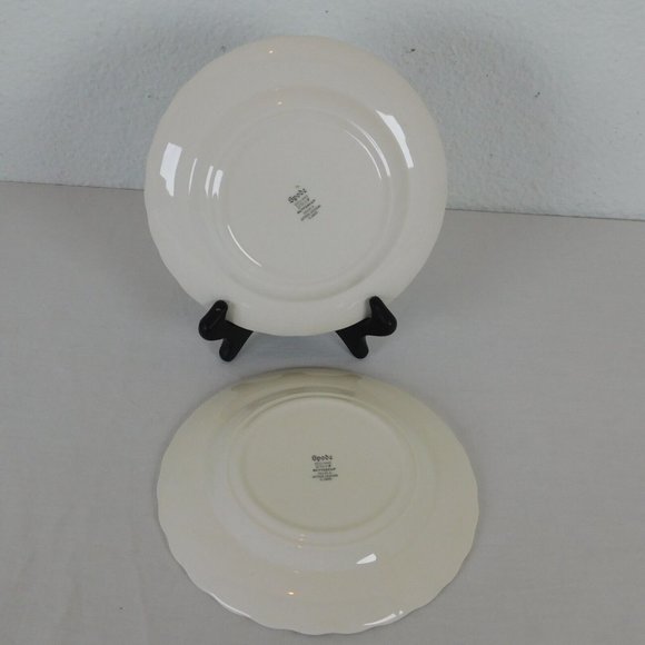 Lot of 2 Spode Buttercup New Black Backstamp Bread Butter Plate 6.5 in England - Picture 8 of 9